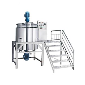 Hydraulic Lifting Mixing Emulsifying Tank
