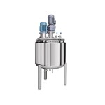 Open Dual Shaft Mixer Without Hydraulics