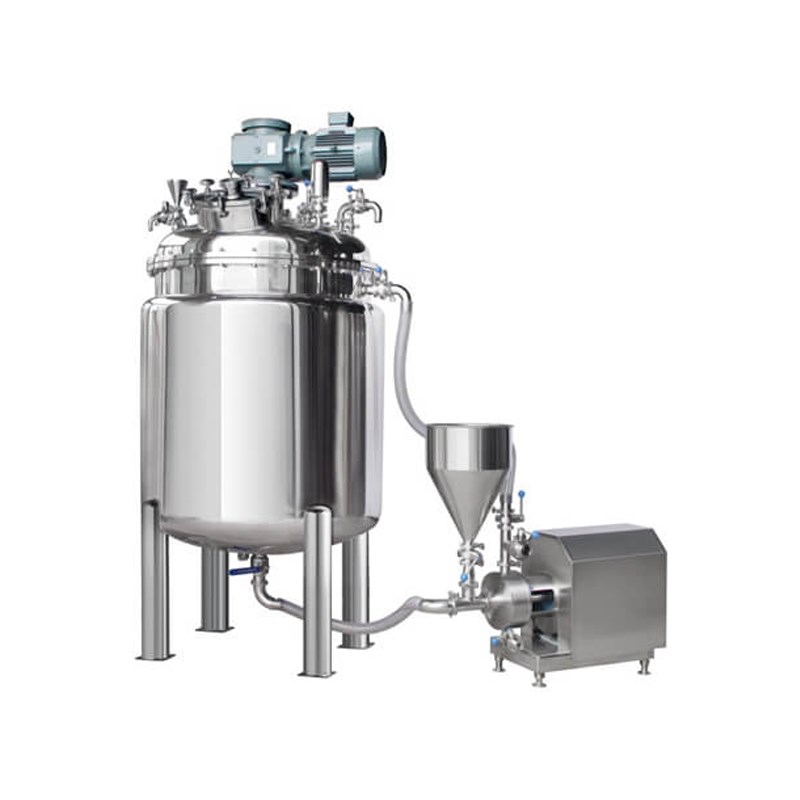 Vacuum Emulsifier Mixer Without Hydraulics