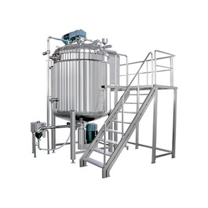 Vacuum Homogenizer Mixer Without Hydraulics