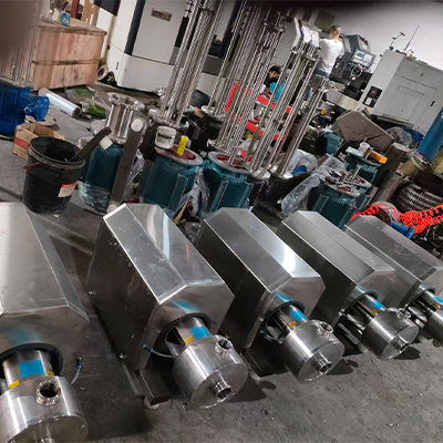 Circulating Emulsifying Mixing Tank with Emulsifying Pump